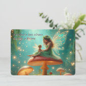 パーソナライズされた妖精の母の日のカード シーズンカード (スタンド正面)