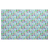 パーソナライズされた姿スケートで滑るすごい星状織物 ファブリック (ファットクウォーター)