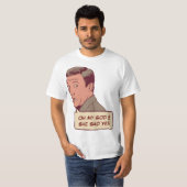 パーソナライズされた婚約対 Tシャツ (正面フル)