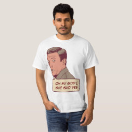 パーソナライズされた婚約対 Tシャツ