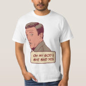 パーソナライズされた婚約対 Tシャツ (正面)