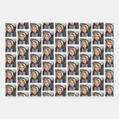 パーソナライズされた子の写真 ラッピングペーパーシート (正面3)
