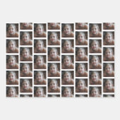 パーソナライズされた子の写真 ラッピングペーパーシート (正面)