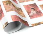 パーソナライズされた子の写真 ラッピングペーパー (ロールコーナー)