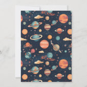 パーソナライズされた子供の誕生日パーティの招待状 招待状 (裏面)