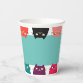 パーソナライズされた子供の誕生日パーティー 紙コップ (裏面)