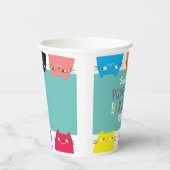 パーソナライズされた子供の誕生日パーティー 紙コップ (右)