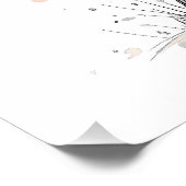 パーソナライズされた子供部屋アート – タイガーカッブ&レッドバルーン ポスター (コーナー)