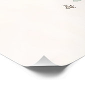 パーソナライズされた子供部屋アート – 赤いバルーン付き鳥 ポスター (コーナー)