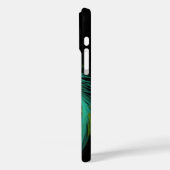 パーソナライズされた孔雀の羽iPhoneケース Case-Mate iPhoneケース (裏面 / 左)