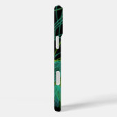 パーソナライズされた孔雀の羽iPhoneケース Case-Mate iPhoneケース (裏面 / 右)