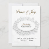 パーソナライズされた季節の挨拶 シーズンカード (正面)