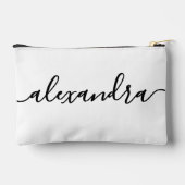 パーソナライズされた学校委員おもしろい アクセサリーポーチ (裏面)