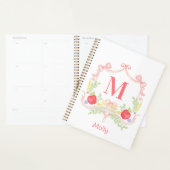 パーソナライズされた学紋 |モノグラム プランナー手帳 (ディスプレー)