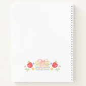 パーソナライズされた学紋 |教室先生 ノートブック (裏面)