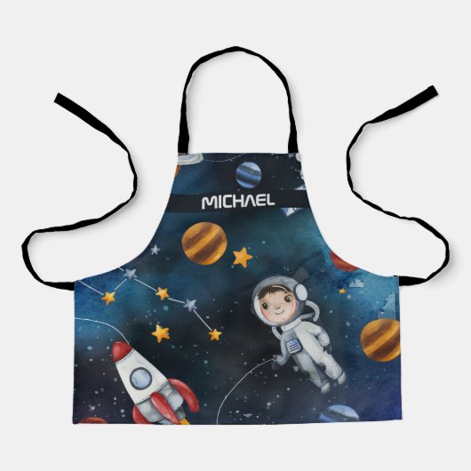 パーソナライズされた宇宙の休日 エプロン (正面)