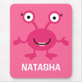 パーソナライズされた宇宙エイリアンマウスパッド子供へ マウスパッド