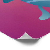 パーソナライズされた宇宙猫ポスター ポスター (角)