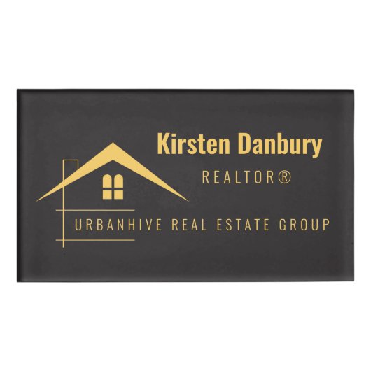 パーソナライズされた実在プロフェッショナル 名札 (正面)