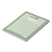 パーソナライズされた実在不動産仲介業者 ノートパッド (回転)