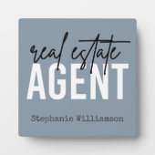パーソナライズされた実在不動産仲介業者 フォトプラーク (正面)