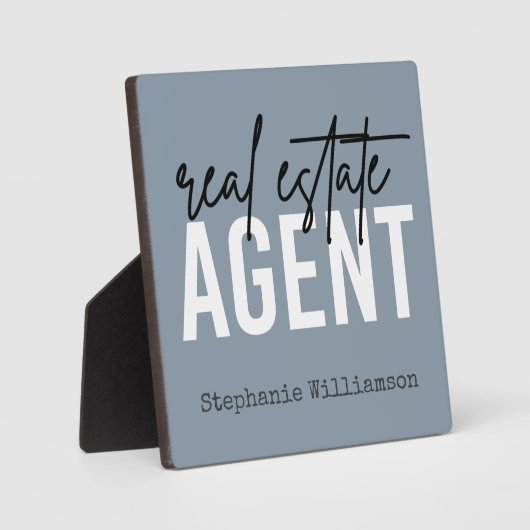 パーソナライズされた実在不動産仲介業者 フォトプラーク (正面)