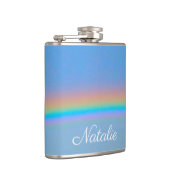 パーソナライズされた実在虹 フラスク (右)