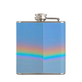 パーソナライズされた実在虹 フラスク (裏面)