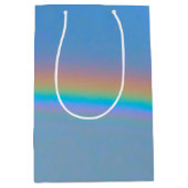 パーソナライズされた実在虹 ミディアムペーパーバッグ (正面)