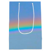 パーソナライズされた実在虹 ミディアムペーパーバッグ (裏面)