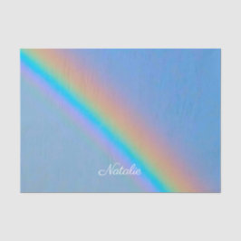 パーソナライズされた実在虹 薄葉紙