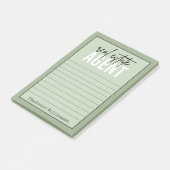 パーソナライズされた実在資産代理不動産仲介業者 ポストイット (アングル)