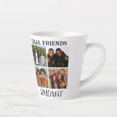 「パーソナライズされた実在Friends Still Exist」写真 カフェラテマグ (右)