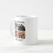「パーソナライズされた実在Friends Still Exist」写真 コーヒーマグカップ (正面左)