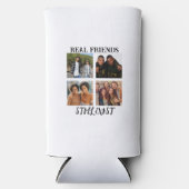 「パーソナライズされた実在Friends Still Exist」写真 スリム缶クーラー (正面)