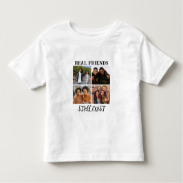 「パーソナライズされた実在Friends Still Exist」写真 トドラーTシャツ