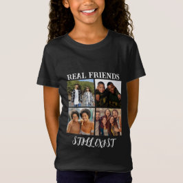 「パーソナライズされた実在Friends Still Exist」写真 Tシャツ