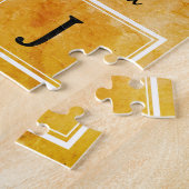 パーソナライズされた家族の写真の形見 ジグソーパズル (側面)