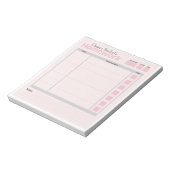 パーソナライズされた宿題 ノートパッド (回転)