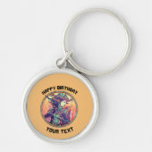 パーソナライズされた射手座〔占星術の〕十二宮図SIGNキーチェーン キーホルダー (正面)