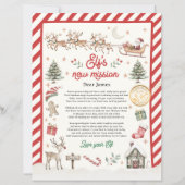 パーソナライズされた小妖精や小人除定通知さよなら小妖精や小人 (正面)