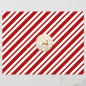 パーソナライズされた小妖精や小人養子縁組証明書 (裏面)