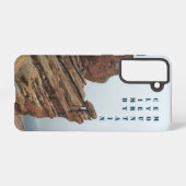 「パーソナライズされた山を登る」電話ケース SAMSUNG GALAXYケース (裏面横)