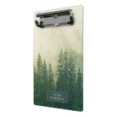 パーソナライズされた山林の霧 ミニクリップボード (アングル2)