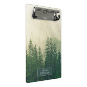 パーソナライズされた山林の霧 ミニクリップボード (アングル)