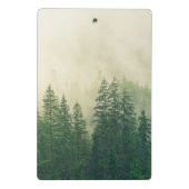 パーソナライズされた山林の霧 ミニクリップボード (裏面)