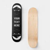 パーソナライズされた山登り スケートボード (正面)