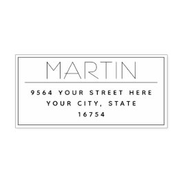 パーソナライズされた差出人住所自己インクスタンプ セルフインキングスタンプ