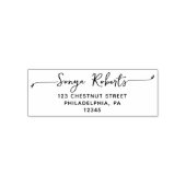 パーソナライズされた差出人住所自己スタンプ セルフインキングスタンプ (デザイン)