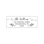 パーソナライズされた差出人住所自己スタンプ セルフインキングスタンプ (デザイン)